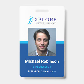 Company Medial Employee Badge ID Badge