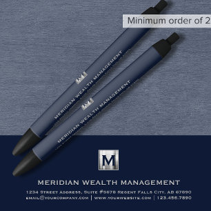 Company Monogram Branded Promotional Pen