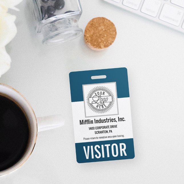 Company Name & Logo Visitor Pass ID ID Badge (Creator Uploaded)