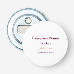 company name title details custom business food re bottle opener