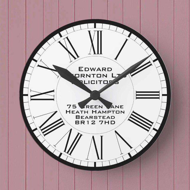 Company or Business Office Round Clock (Creator Uploaded)