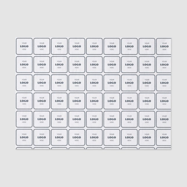 Company or Business Packaging Tissue Paper (Front)