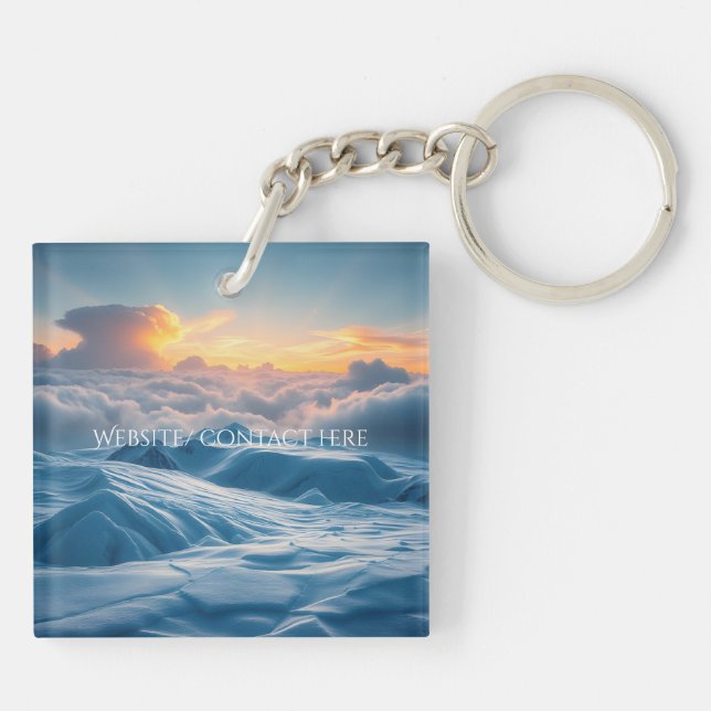 Company or personal  keychain (Back)