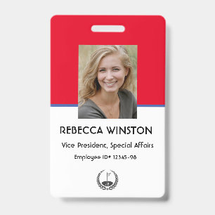Company Photo ID Security Badge