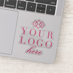 Company Promo Sticker Your Logo Here Label