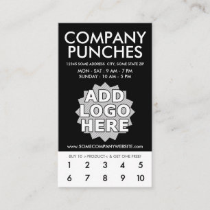company punch card