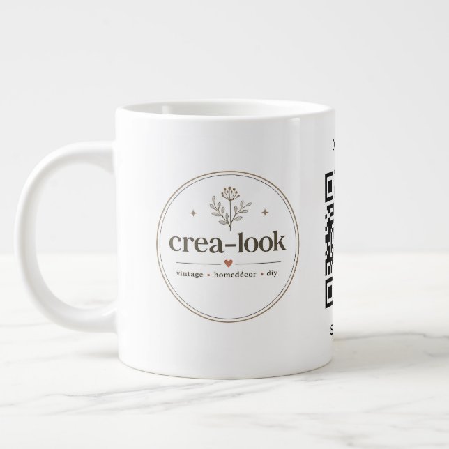 company qr code speciality mug  (Left)