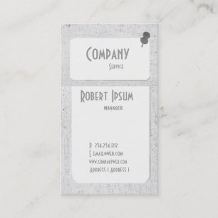 Company Service Occupation Business Card