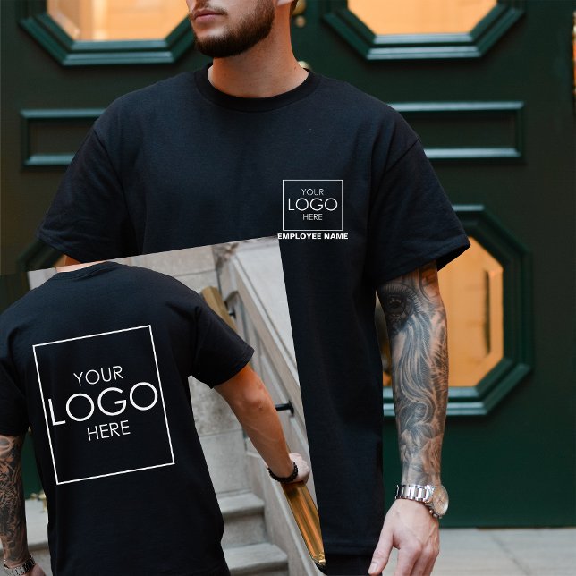 Company Shirts With Logo Custom Employee Name (Creator Uploaded)