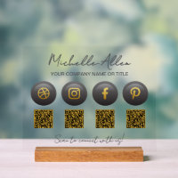 Company Social Media QR Codes