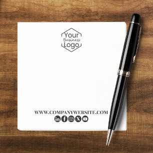 Company Website Social Media Professional Modern  Post-it Notes