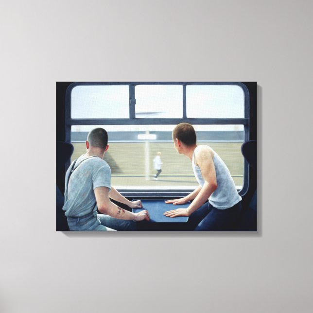 Compartments 2 1979 canvas print (Front)