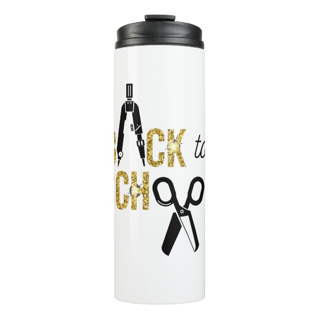 compass back to school thermal tumbler (Front)