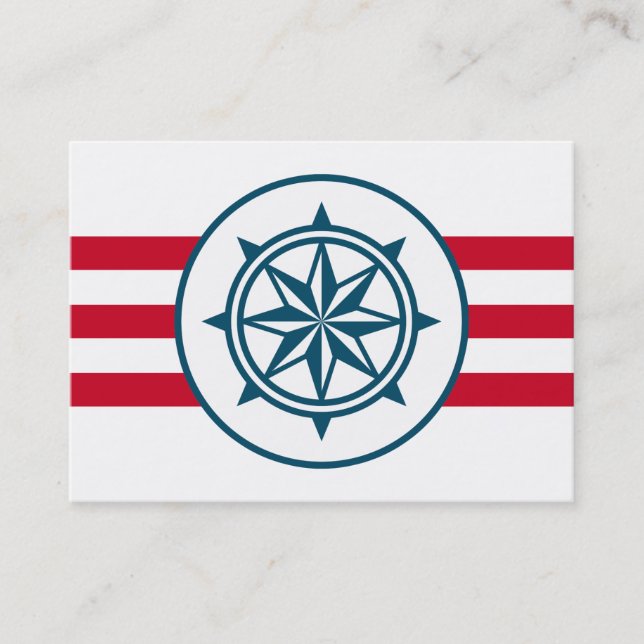 Compass Business Card (Front)