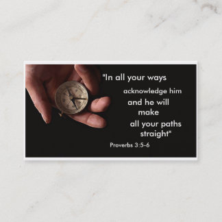 Compass Business Card