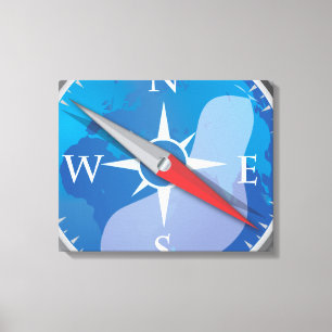 Compass Canvas Print