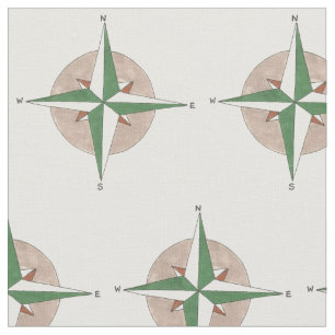 Compass Direction Camping Hiking Mountaineering Fabric