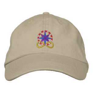 Compass Embroidered Hat