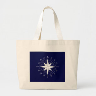 compass large tote bag