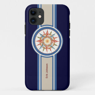 compass rose - add name Case-Mate iPhone case