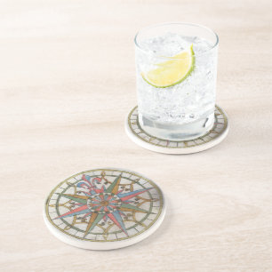 Compass Rose Coaster