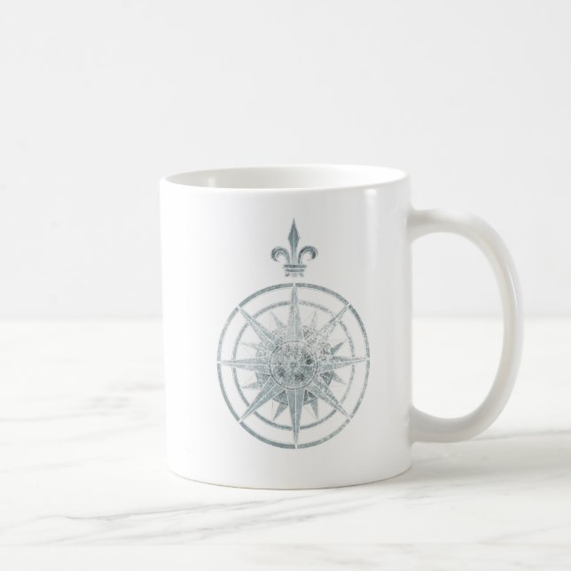 Compass Rose Coffee Mug (Right)