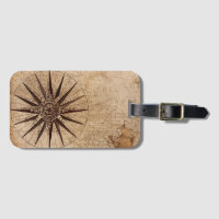 Compass Sailing Ship Discovery Age World Map