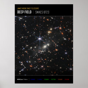 Compass Webb's First Deep Field Universe Poster