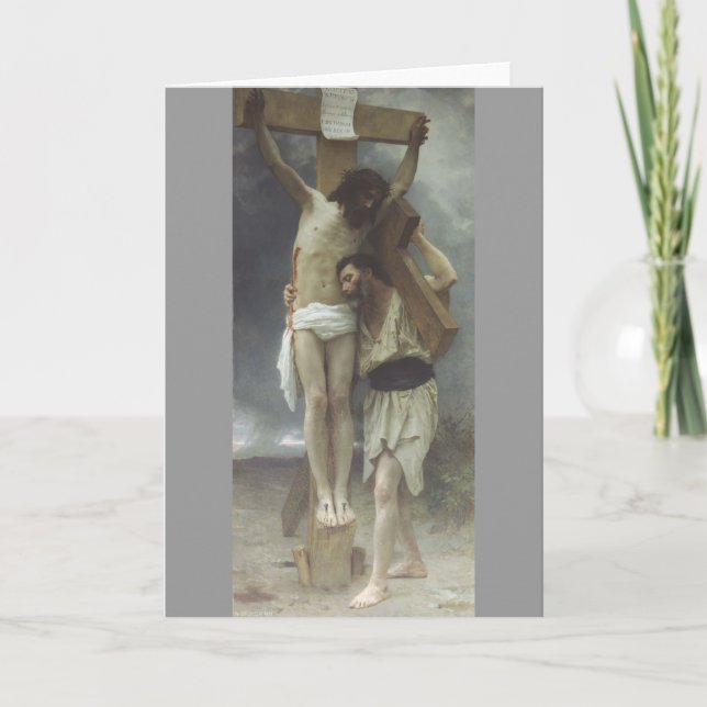 Compassion by William Bouguereau Card (Front)