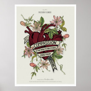 Compassion - Dalai Lama Quote Poster