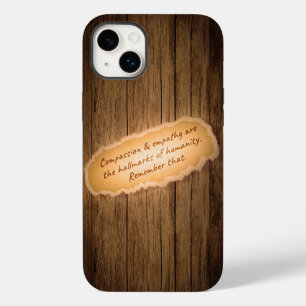 Compassion & Empathy are the Hallmarks of Humanity Case-Mate iPhone 14 Plus Case