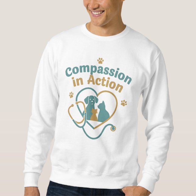 Compassion in Action Veterinarian Shirt – Vet Life (Front)