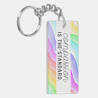 Compassion is the standard. Nurse Apparel Key Ring