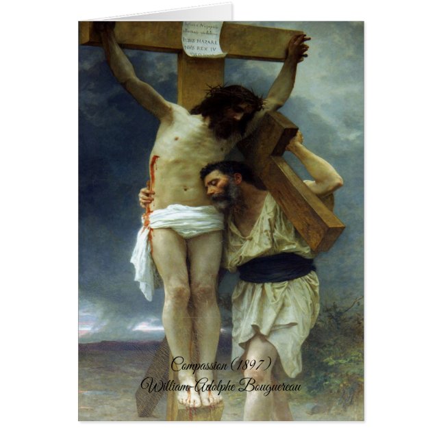 Compassion of Christ Bouguereau (Front)