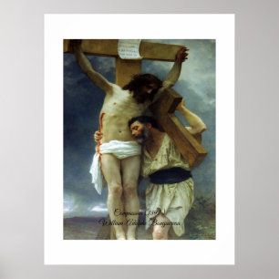 Compassion of Christ Bouguereau Poster