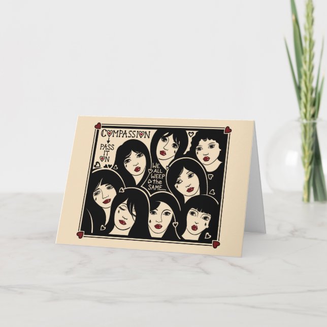 Compassion Pass It On_Greeting Card (Front)