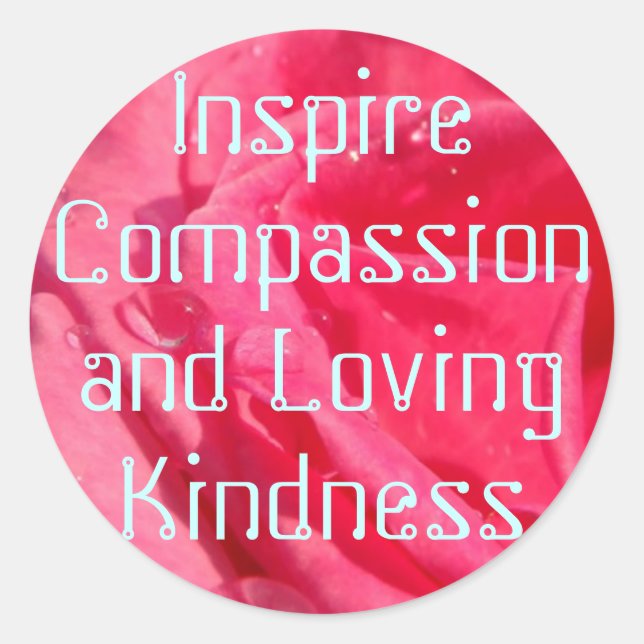 Compassion stickers (Front)