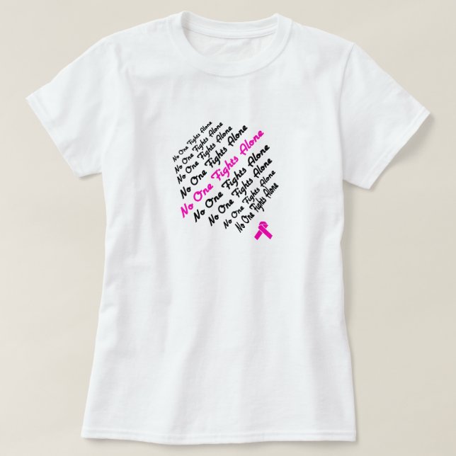 Compassionate Care (Pink) T-Shirt (Design Front)