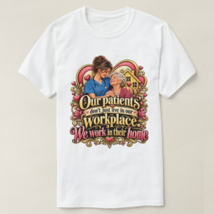 Compassionate Care Senior Living Caregiver Support T-Shirt