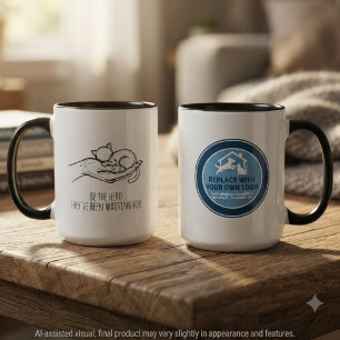Compassionate Feline Rescue Hero Mug