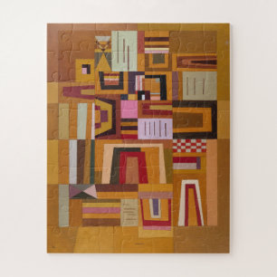 Compensation, Kandinsky Inspired Geometric Art Jigsaw Puzzle