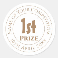 Competition 1st Prize Trophy Award