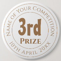 Competition 3rd Prize Trophy Award Coaster