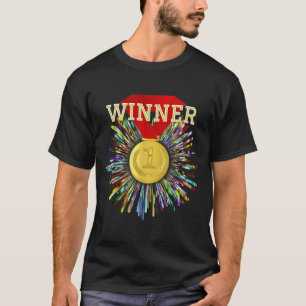 Competition Prize Winner Gold Medal #1  T-Shirt