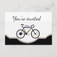 Competitive Biker Biking Birthday Party