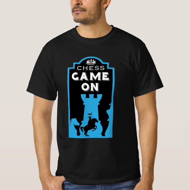 Competitive Chess Players T-Shirt (Front)