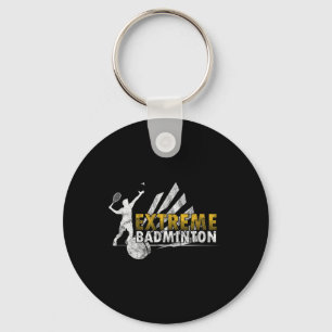 Competitive Extreme Badminton Game Competition Pla Key Ring