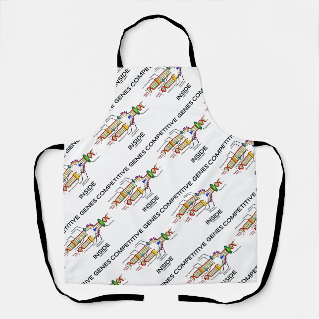 Competitive Genes Inside DNA Replication Humour Apron (Front)