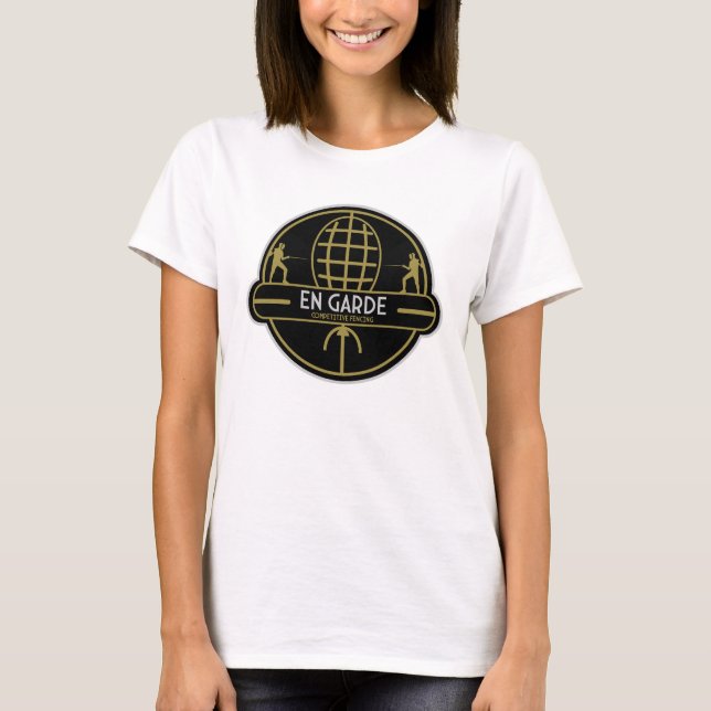 Competitive Sword Fencing T-Shirt (Front)