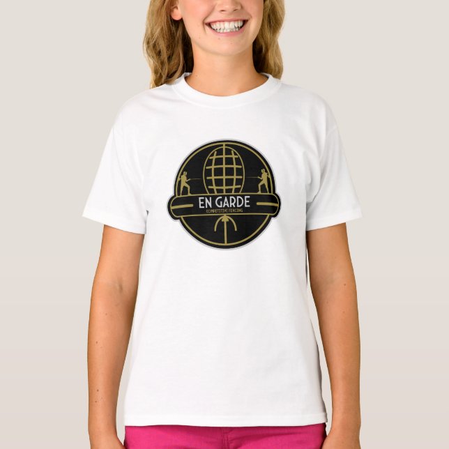 Competitive Sword Fencing T-Shirt (Front)